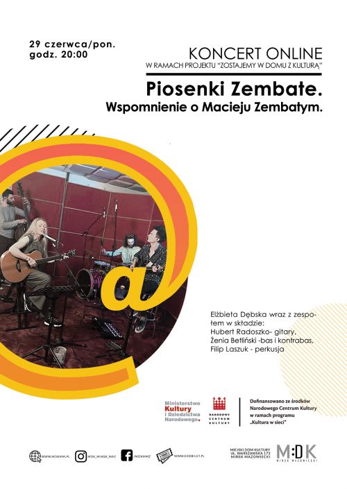 Koncert poświecony pamięci Macieja Zembatego