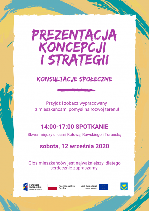 Plakat - konsultacje w ramach programu Human Smart City