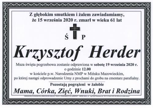 Klepsydra Krzysztofa Herdera