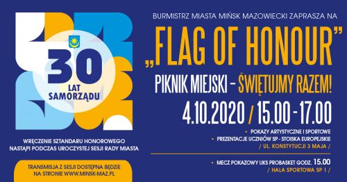 „Flag of Honour” Piknik Miejski – Świętujmy Razem! - plakat