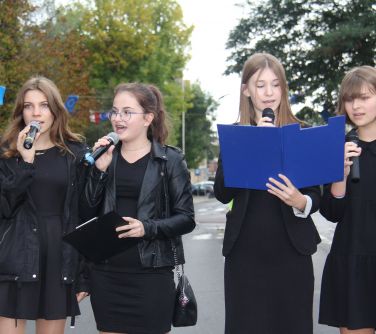 Występ uczniów z Miejskiej Szkoły Artystycznej.