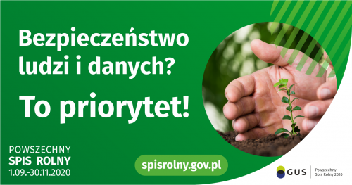 Bezpieczeństwo ludzi i danych to priorytet Powszechnego Spisu