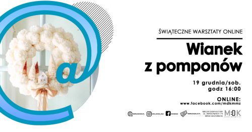 Wianek z pomponów w MDK