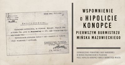 Wspomnienie o Hipolicie Konopce