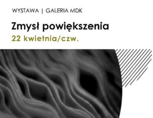 MDK wystawa "Zmysł powiększenia"