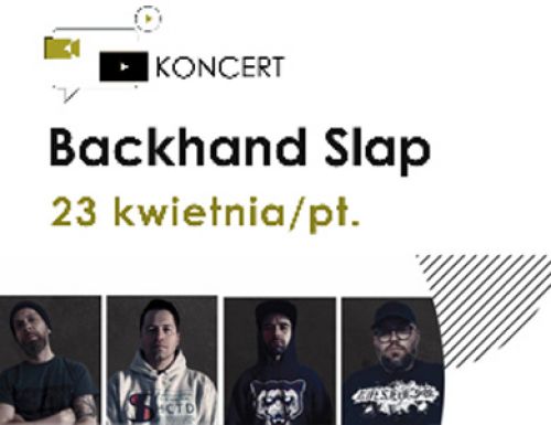 Koncert Backhand Slap w MDK