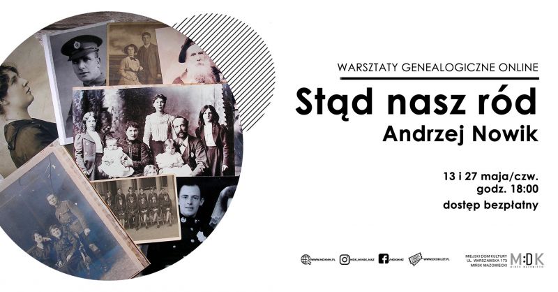 Warsztaty genealogiczne "Stąd nasz ród" - MDK