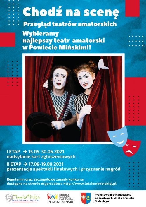 Przegląd teatrów amatorskich - plakat.