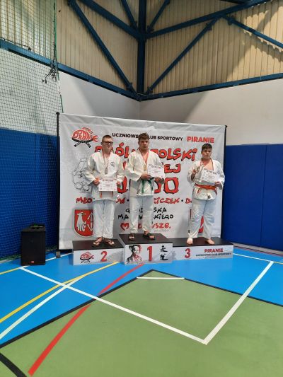 Zawodnicy Judo KONTRA na podium