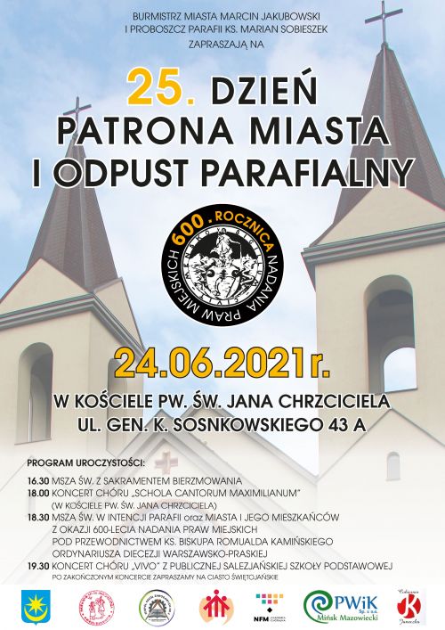 Dzień Patrona Miasta - plakat