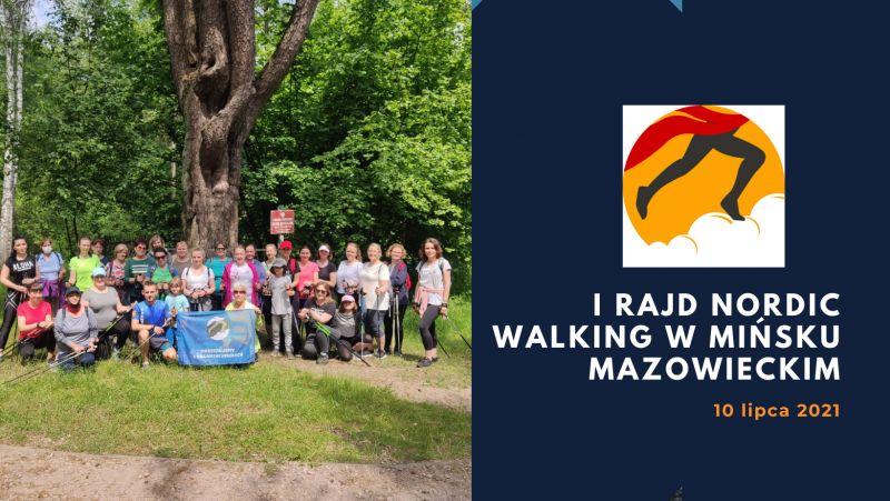 Zaproszenie do udziału w I Rajdzie Nordic Walking w Mińsku Mazowieckim