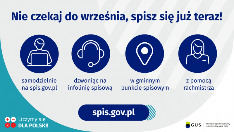 Grafika – Nie czekaj do września, spisz się już teraz! Na grafice jest napis: Nie czekaj do września, spisz się już teraz!...