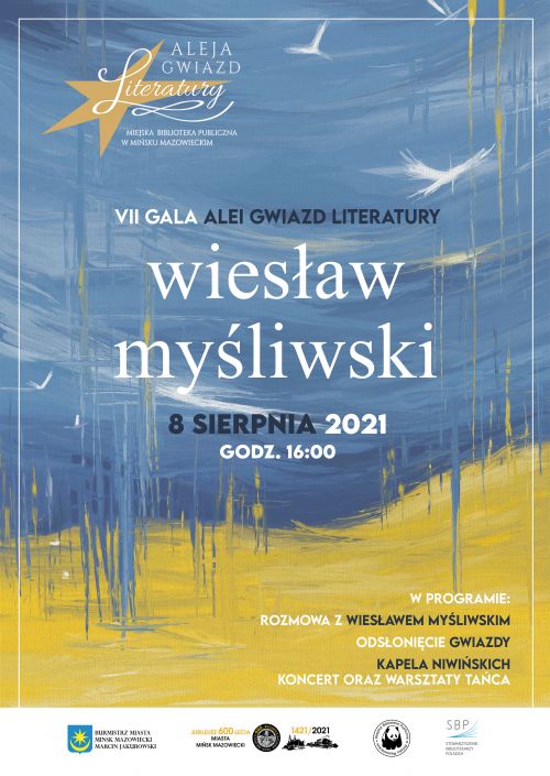 Gala Alei Gwiazd Literatury - plakat