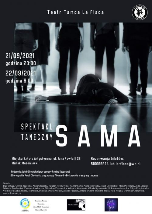 Teatr Tańca La Flaca zaprasza na spektakl taneczny "Sama"