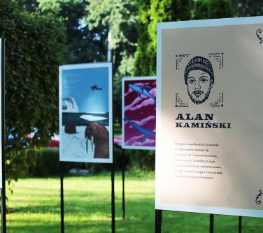 8-12 września WYSTAWA Alan Kamiński – autora festiwalowej grafiki