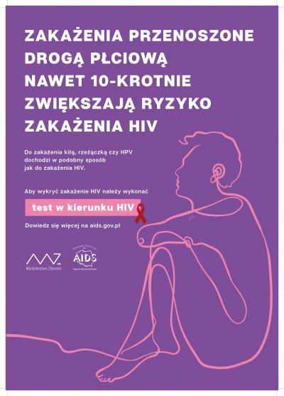 Zakażenia przenoszone drogą płciową zwiekszają ryzyko zakarzenia HIV