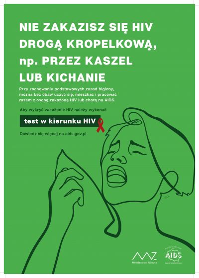 Nie zakazisz się HIV droga kropelkową