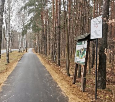 Ścieżka pieszo-rowerowa do Marianki.