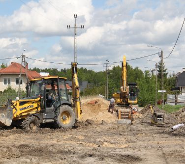 Prace końcowe inwestycji na ul. Wolańskiego