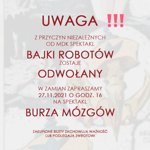 Odwołany spektakl