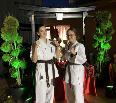 Zawodniczki z Karate Kyokushin