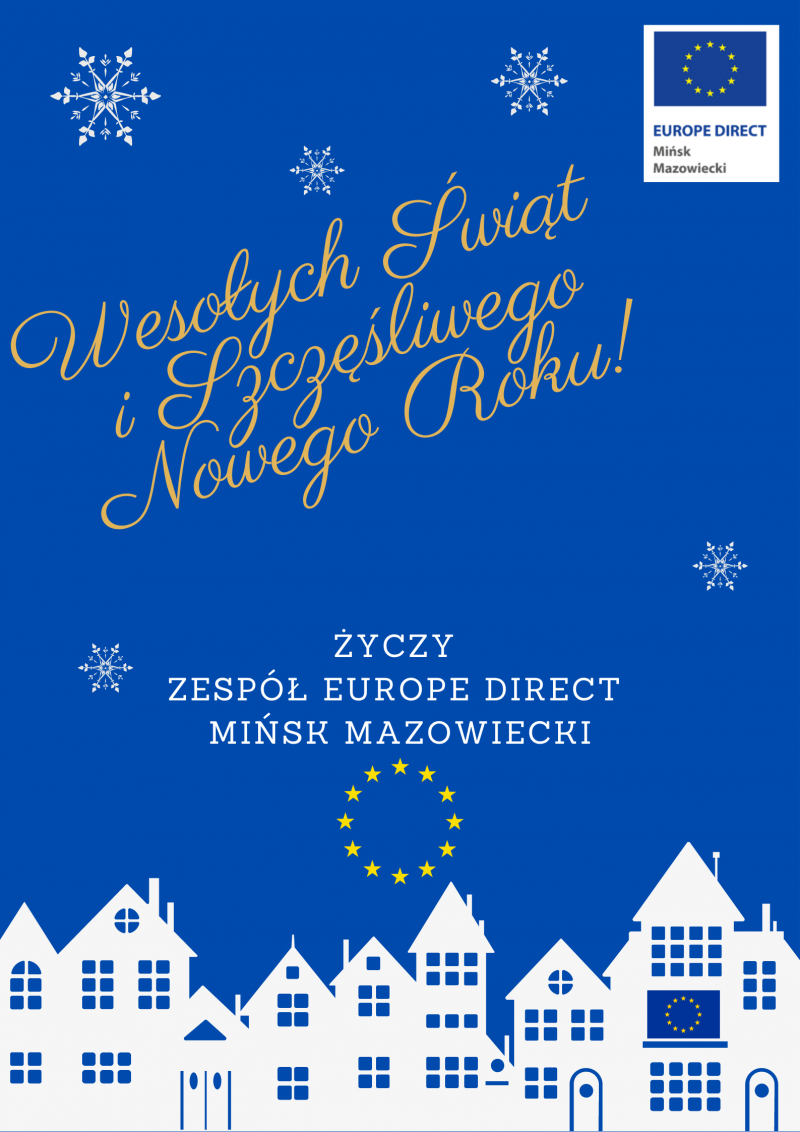 Życzenia zespołu EUROPE DIRECT Mińsk Mazowiecki