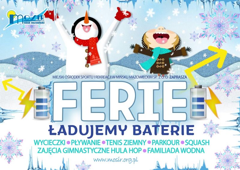 Ferie w pałacu - plakat