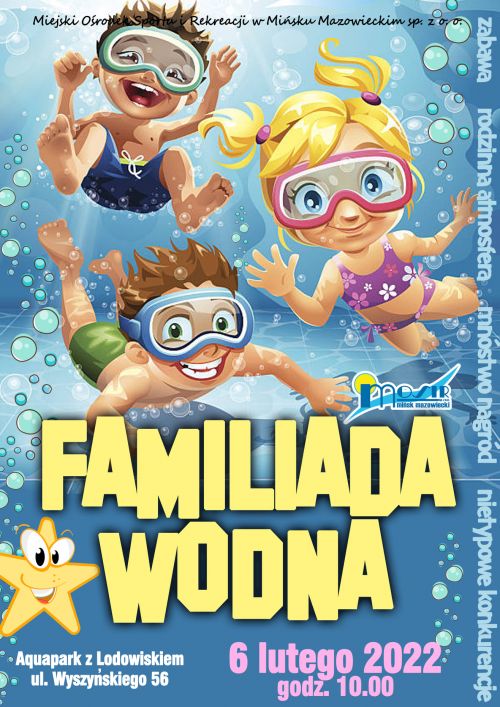 Wodna Familiada MOSiR - plakat