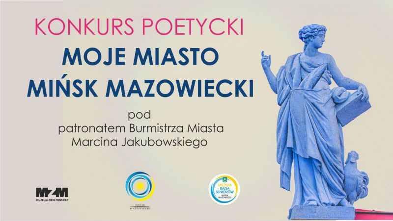 Konkurs poetycki pod hasłem „Moje Miasto Mińsk Mazowiecki”