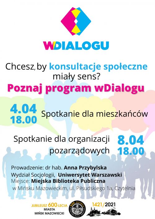 Platforma konsultacyjna wDialogu w Mińsku Mazowieckim