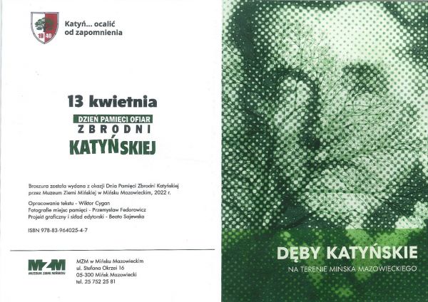 Strony publikacji "Dęby katyńskie"