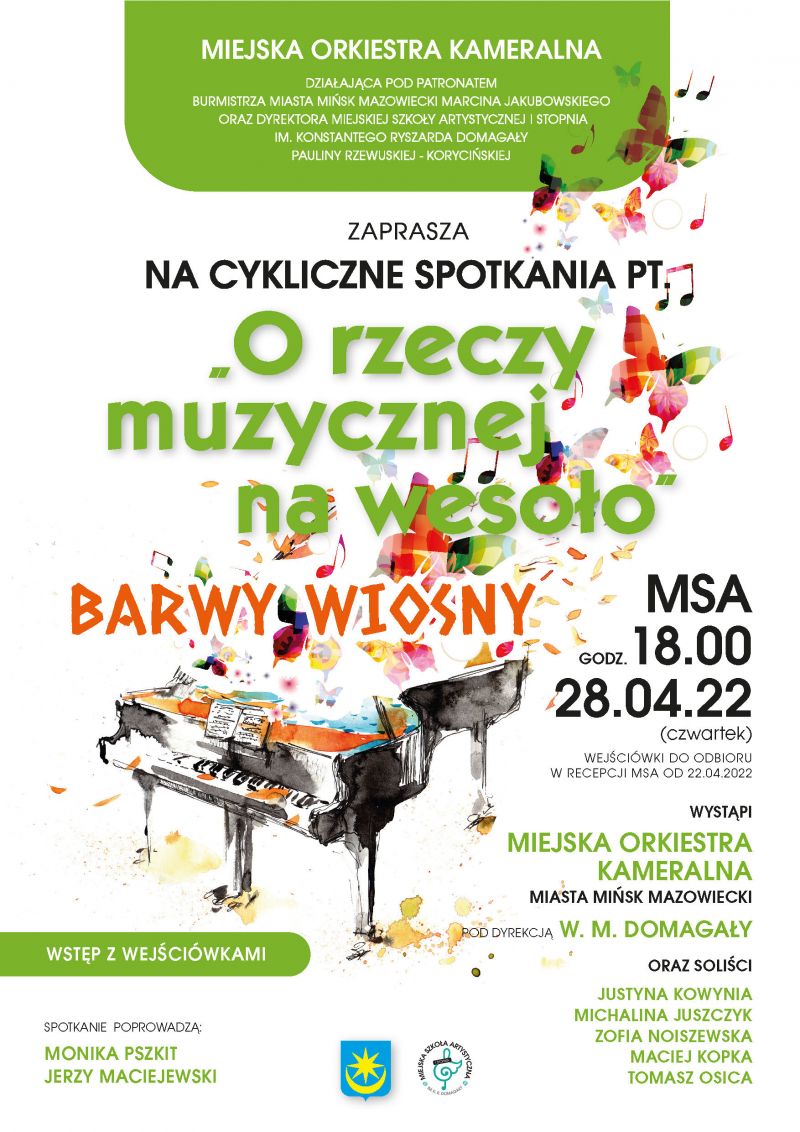 „O rzeczy muzycznej na wesoło. Barwy wiosny.”