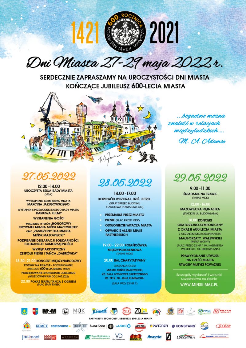 Dni Miasta 27-29 maja 2022 r.