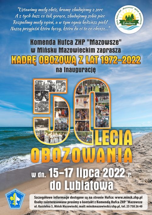 50-lecie obozowania Hufca ZHP "Mazowsze"