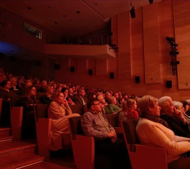 Sala koncertowa. Zdjęcie widowni