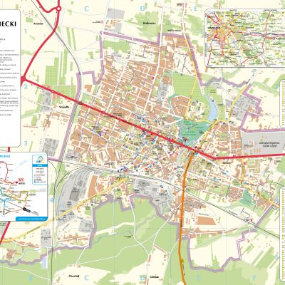 Plan Miasta Mińsk Mazowiecki