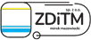 Logo firmy DDIM z napisem i trzema poziomymi paskami w kolorach niebieskim, zielonym i czarnym.