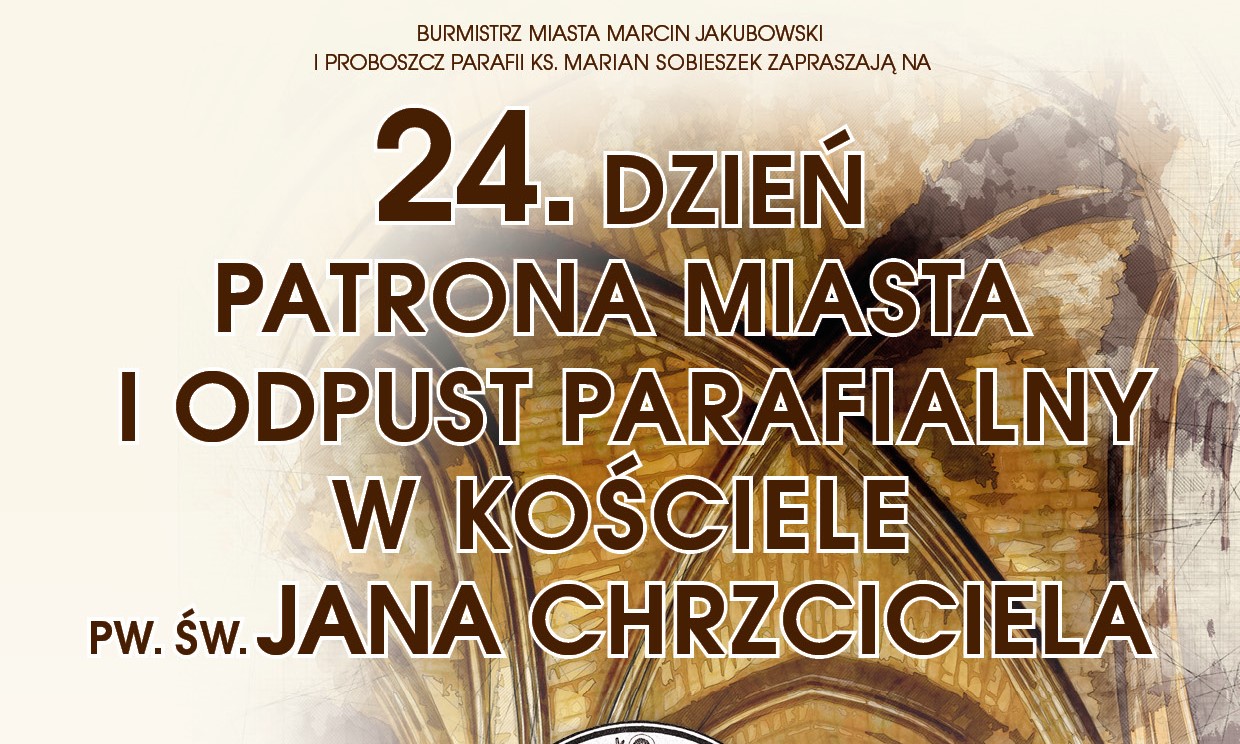 Zapraszamy na Dzień Patrona Miasta