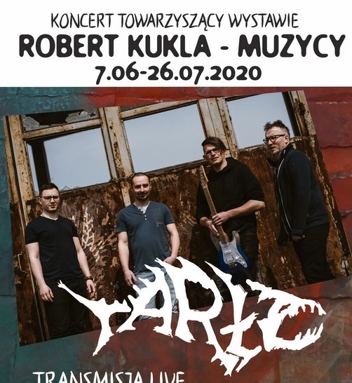 Koncert zespołu TARŁO – finisaż wystawy Roberta Kukli MUZYCY