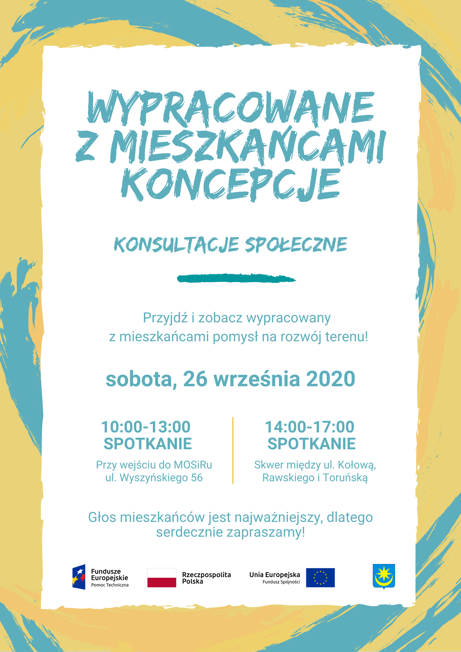 Konsultacje wypracowanych koncepcji