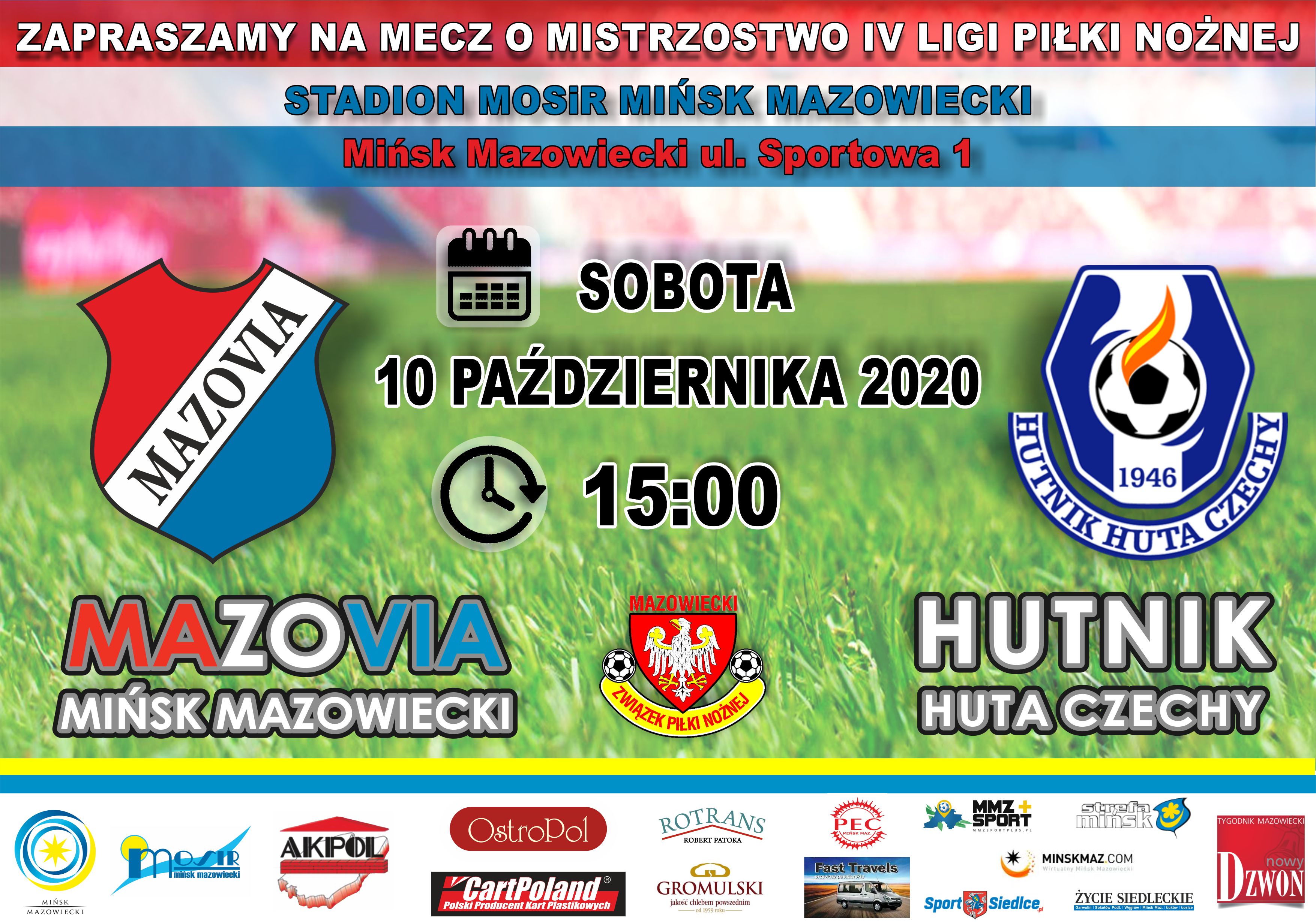 Mecz MKS Mazovia - Hutnik Huta Czechy