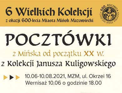 Wystawa pocztówek z Mińska od początku XX w.