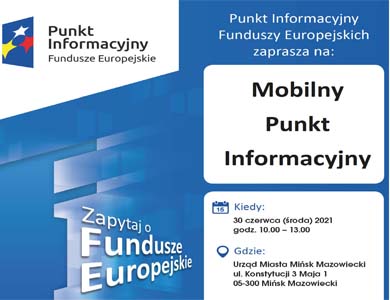 Punkt Informacyjny Funduszy Europejskich zaprasza