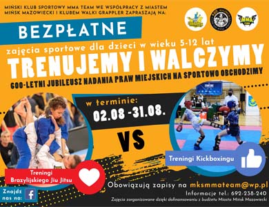 Bezpłatne zajęcia sportowe dla dzieci