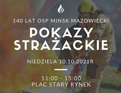 Pokazy strażackie na Placu Stary Rynek