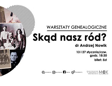 Skąd nasz ród? Warsztaty genealogiczne.