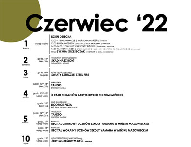 Czerwiec w Miejskim Domu Kultury