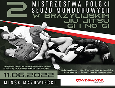 II Mistrzostwa Polski Służb Mundurowych w Brazylijskim Jiu Jitsu