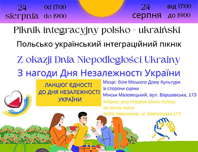 Piknik integracyjny polsko-ukraiński w Międzyczasie