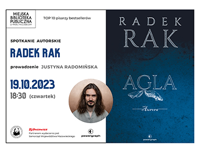 Spotkanie z Radkiem Rakiem – laureatem Nagrody Literackiej Nike 2020